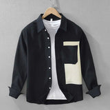 Corvier Ribbed Corduroy Texture Shirt