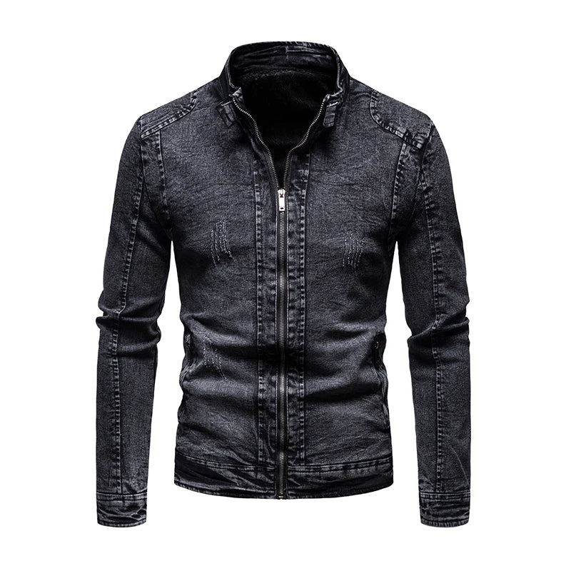 Helvetia Kraft Men's Retro Slim Fit Jacket