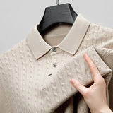 Vittori Knit Polo Sweater