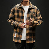 Driftwood Loose-Fit Plaid Shirt