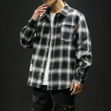 Driftwood Loose-Fit Plaid Shirt