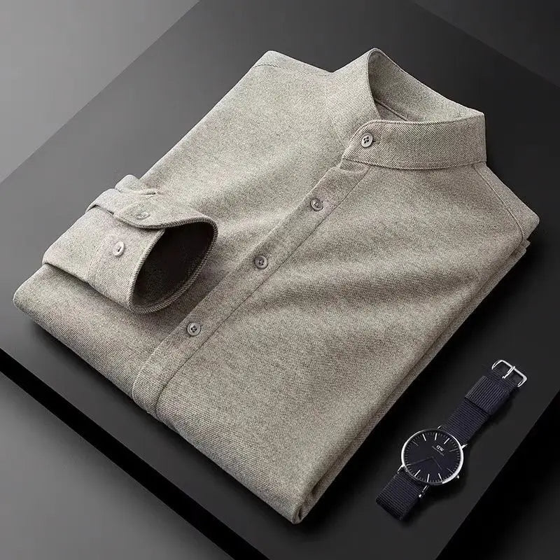 Mercer Thick Stand Collar Shirt