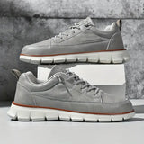 James Oxford Leather Support Trainers