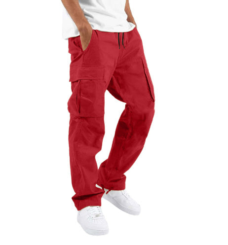 James Oxford Men's Wide Fit Cargo Trousers