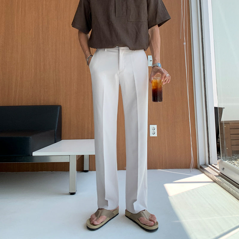 James Oxford Korean Style Casual Trousers
