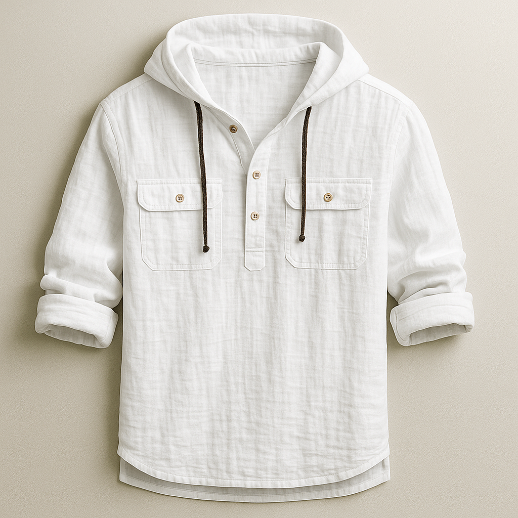 James Oxford Cotton Hoodie