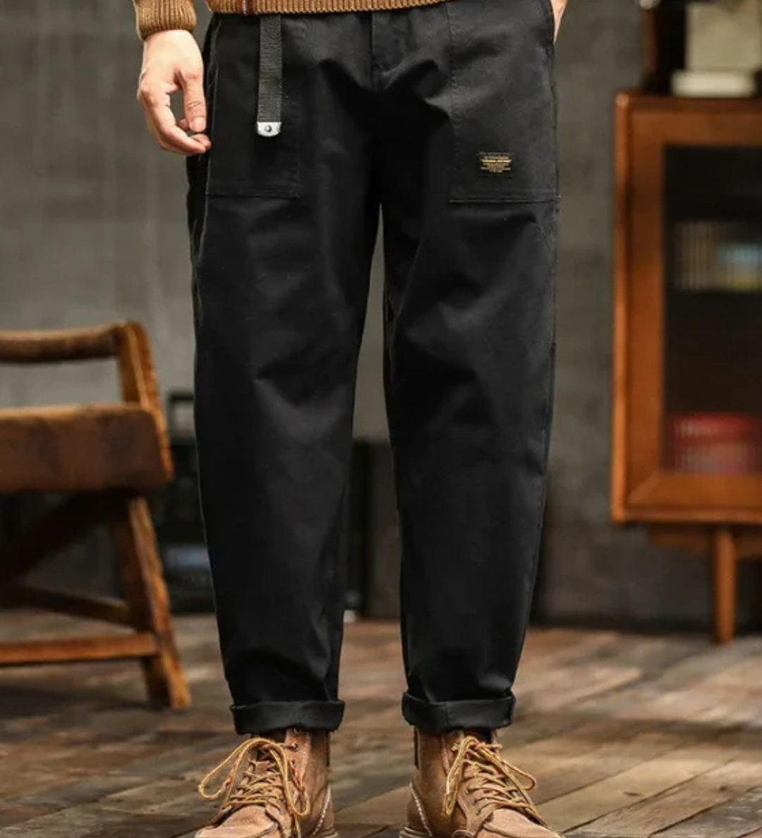 James Oxford Vintage Cargo Trousers