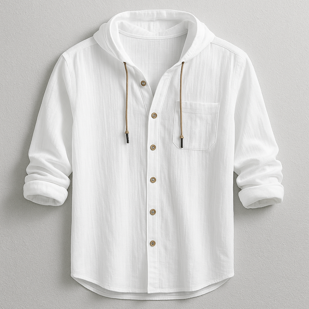 James Oxford Luxury Hooded Shirt