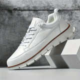 James Oxford Leather Support Trainers