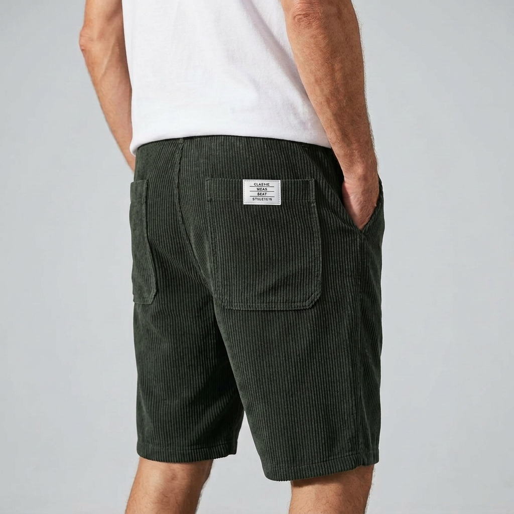 James Oxford | Luxurious Corduroy Shorts for Summer