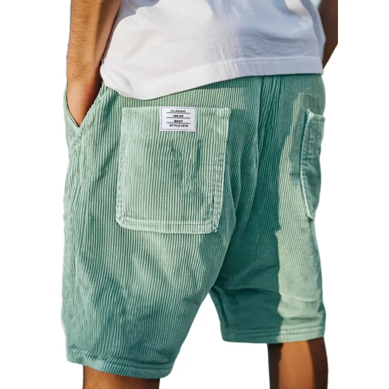 Edward - Elegant Velvet Shorts