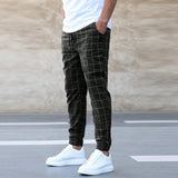 James Oxford Men's Checked Joggers