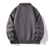 Streetwear Faux Suede Jacket for Men