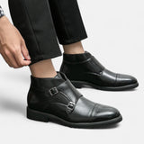 Patrick Men's Monk Strap Ankle Boots