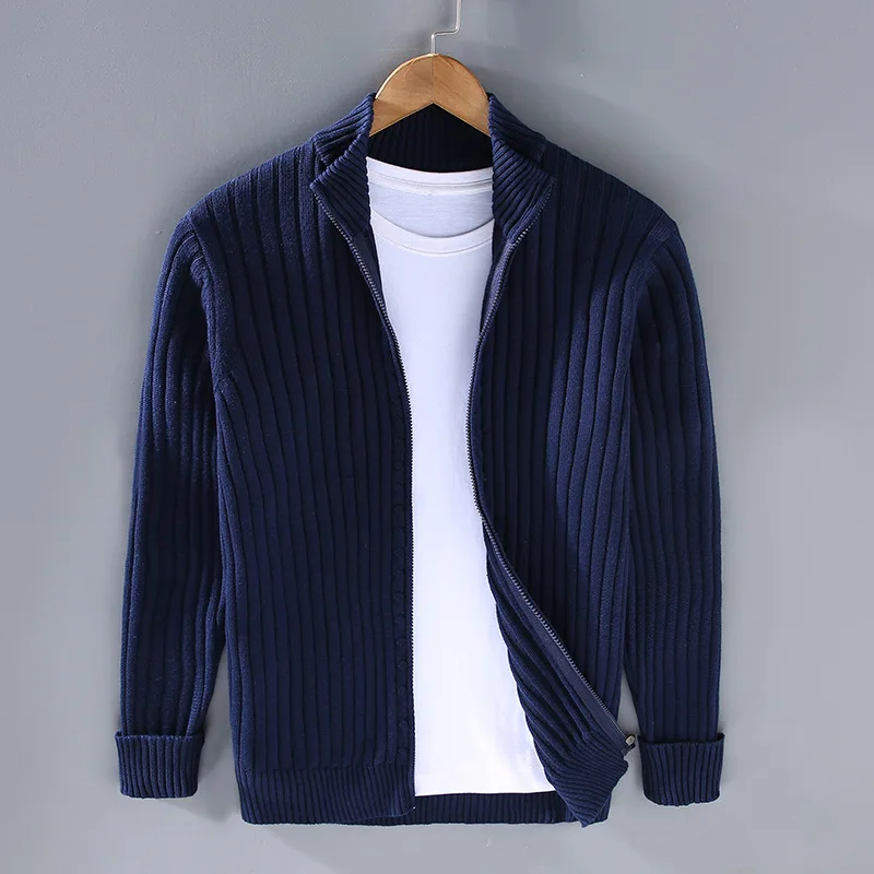Max Merino Zip Cardigan