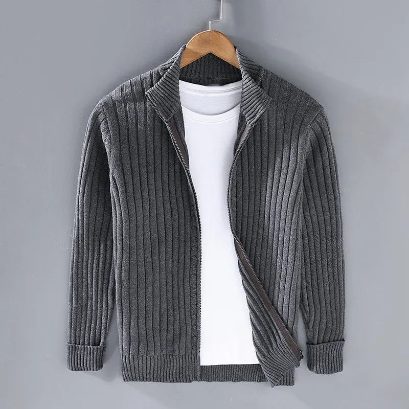 Max Merino Zip Cardigan