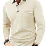James Oxford Classic Long Sleeve Polo Shirt