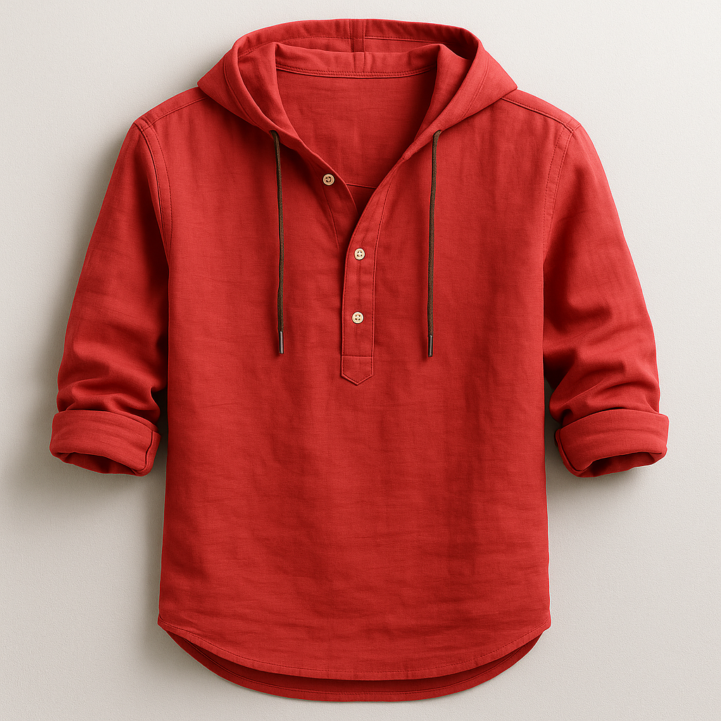 James Oxford Luxury Hooded Shirt