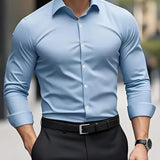James Oxford Breathable Long Sleeve Shirt