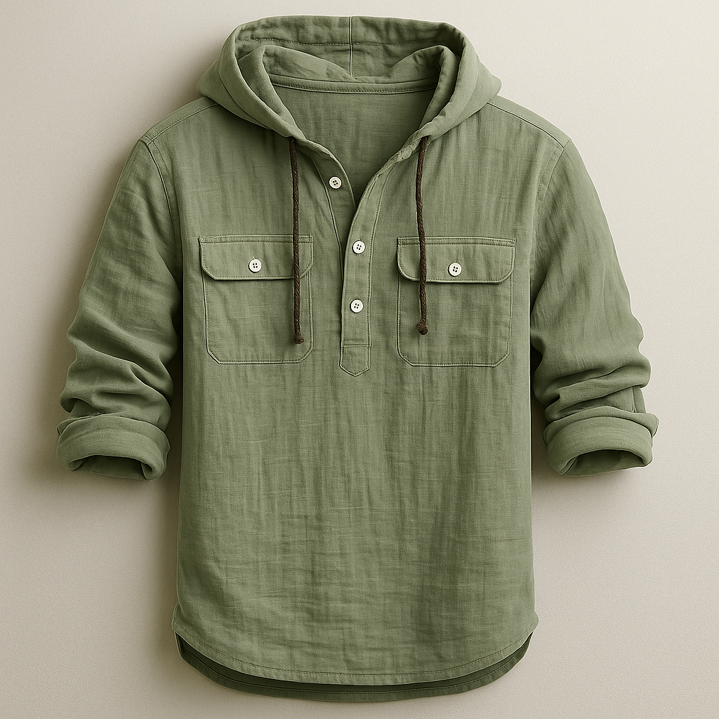 James Oxford Cotton Hoodie