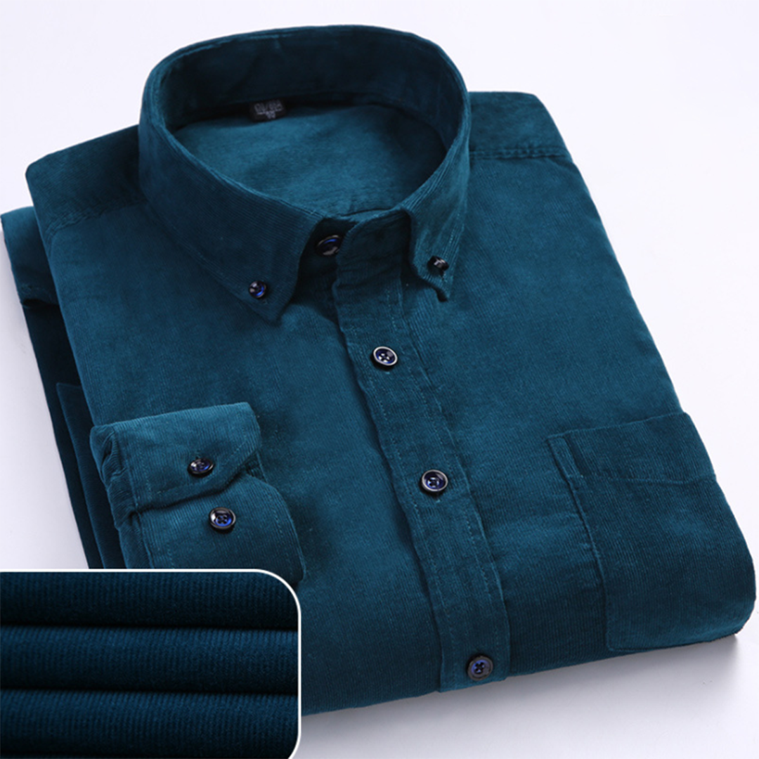 James Oxford Corduroy Shirt for Men
