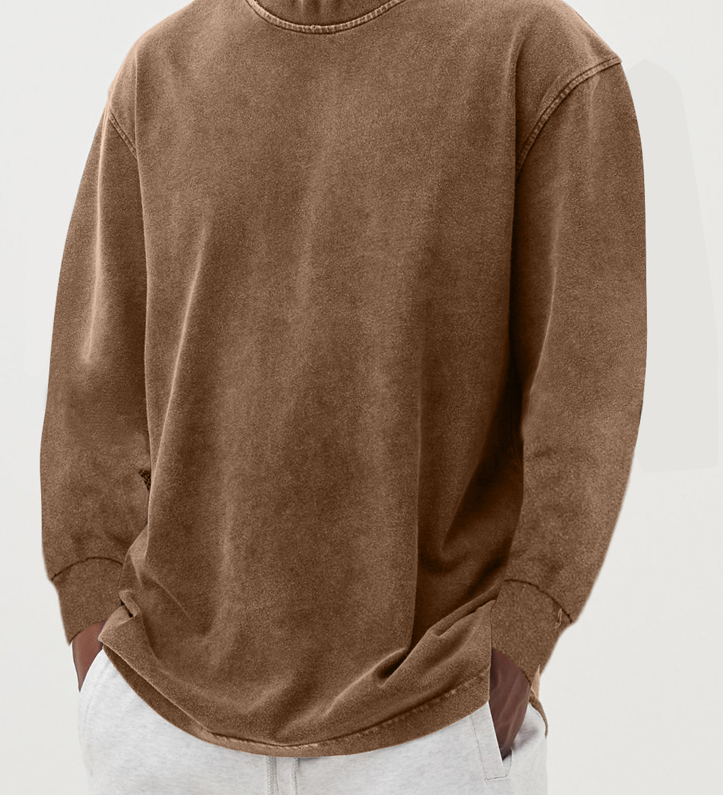 James Oxford Simple Long Sleeve T-Shirt