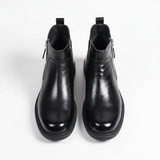 James Oxford Zip Leather Boots for Men