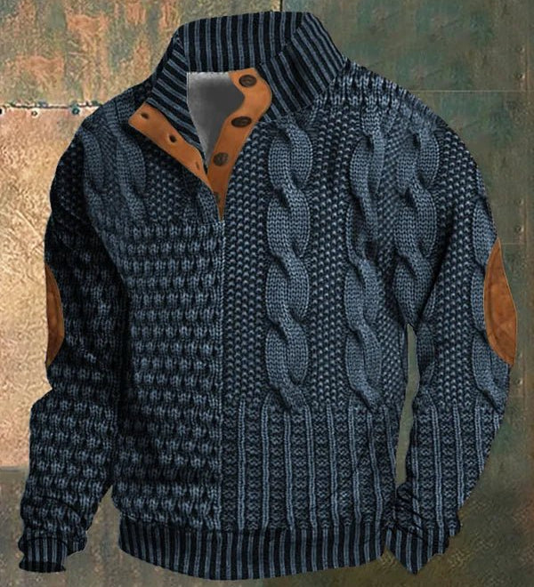 Vintage Printed Jumper