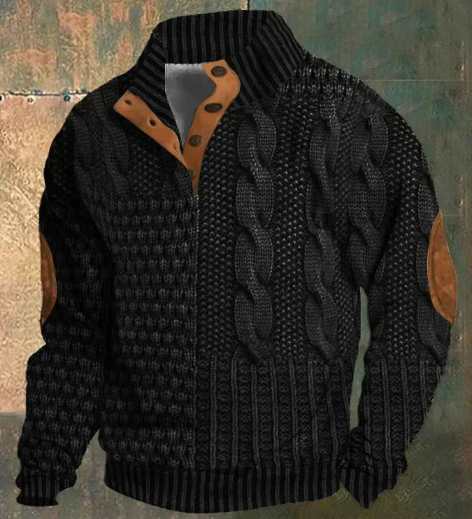 Vintage Printed Jumper