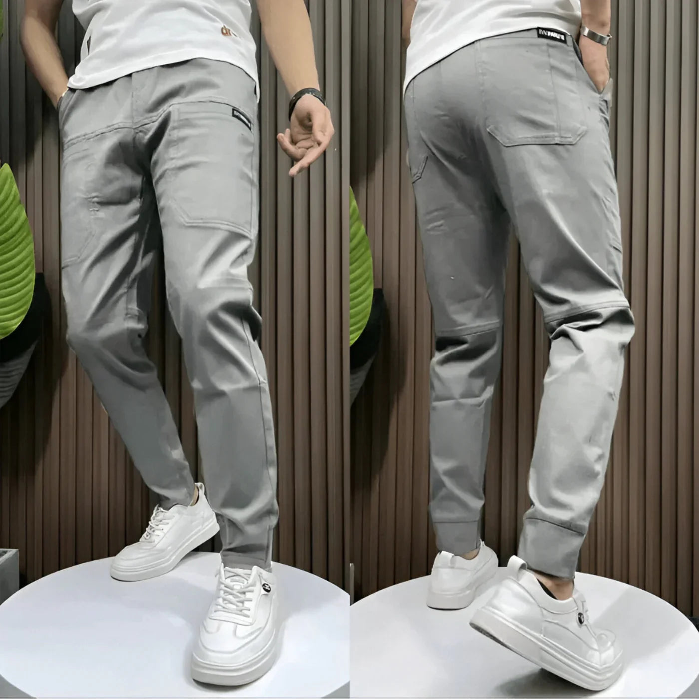 James Oxford Premium Men's Cargo Trousers