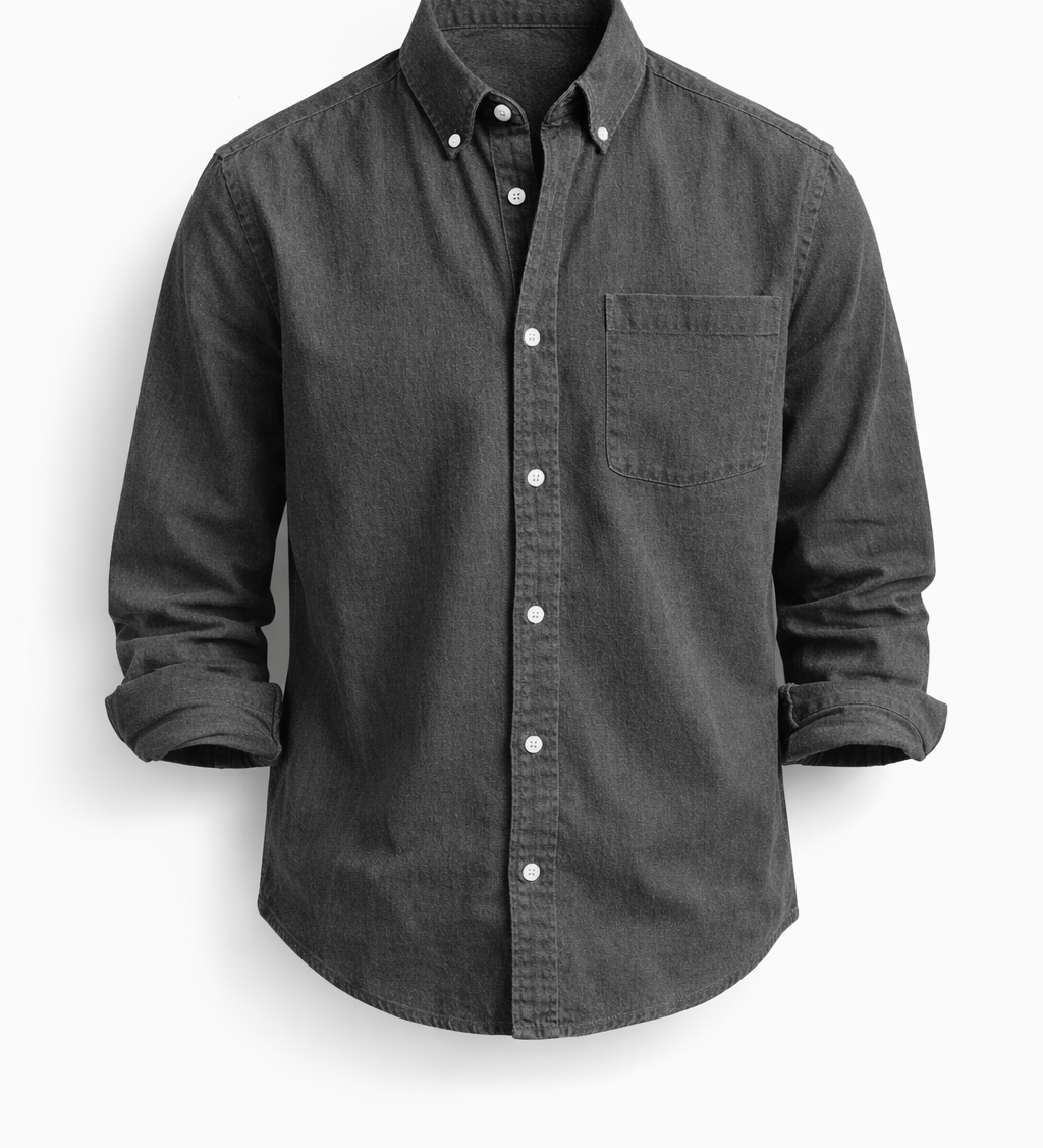 James Oxford Button-Up Shirt for Men