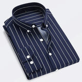 James Oxford Striped Shirt for Men