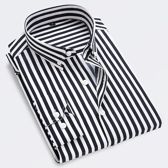 James Oxford Striped Shirt for Men