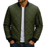 Cecil - Diamond Pattern Cotton Jacket