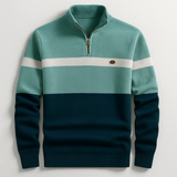 Men's Zip Neck Jumper