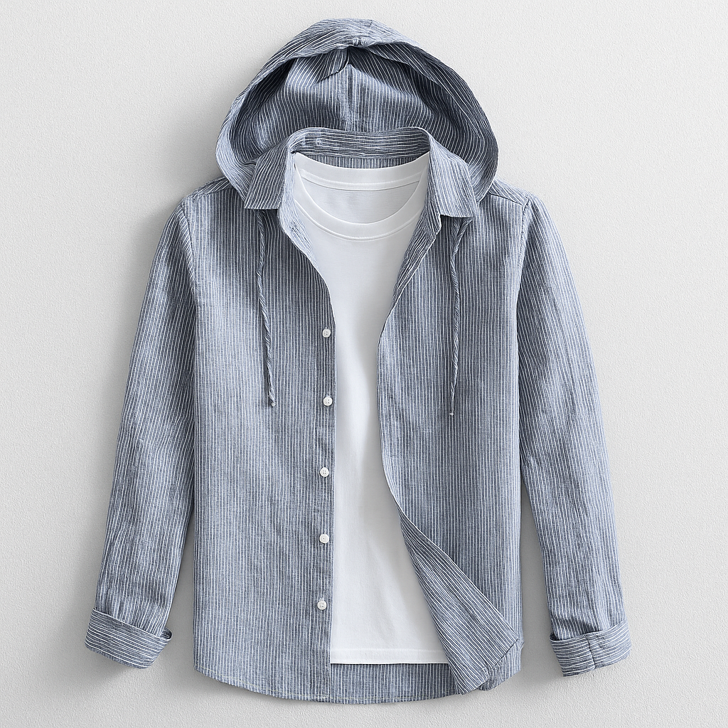 James Oxford Luxury Hooded Shirt