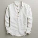 James Oxford Elegant Long Sleeve Shirt for Men