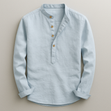 James Oxford Elegant Long Sleeve Shirt for Men