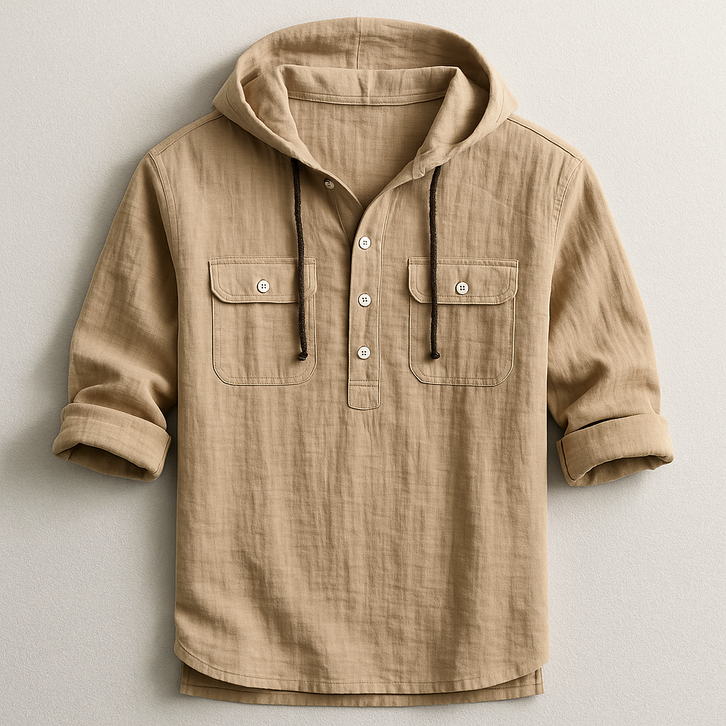 James Oxford Cotton Hoodie
