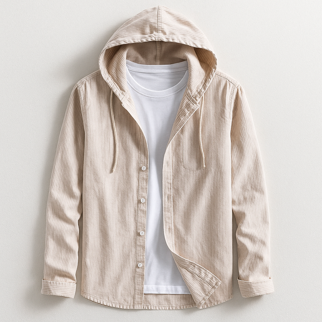 James Oxford Luxury Hooded Shirt