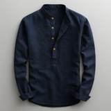 James Oxford Elegant Long Sleeve Shirt for Men