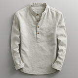 James Oxford Elegant Long Sleeve Shirt for Men