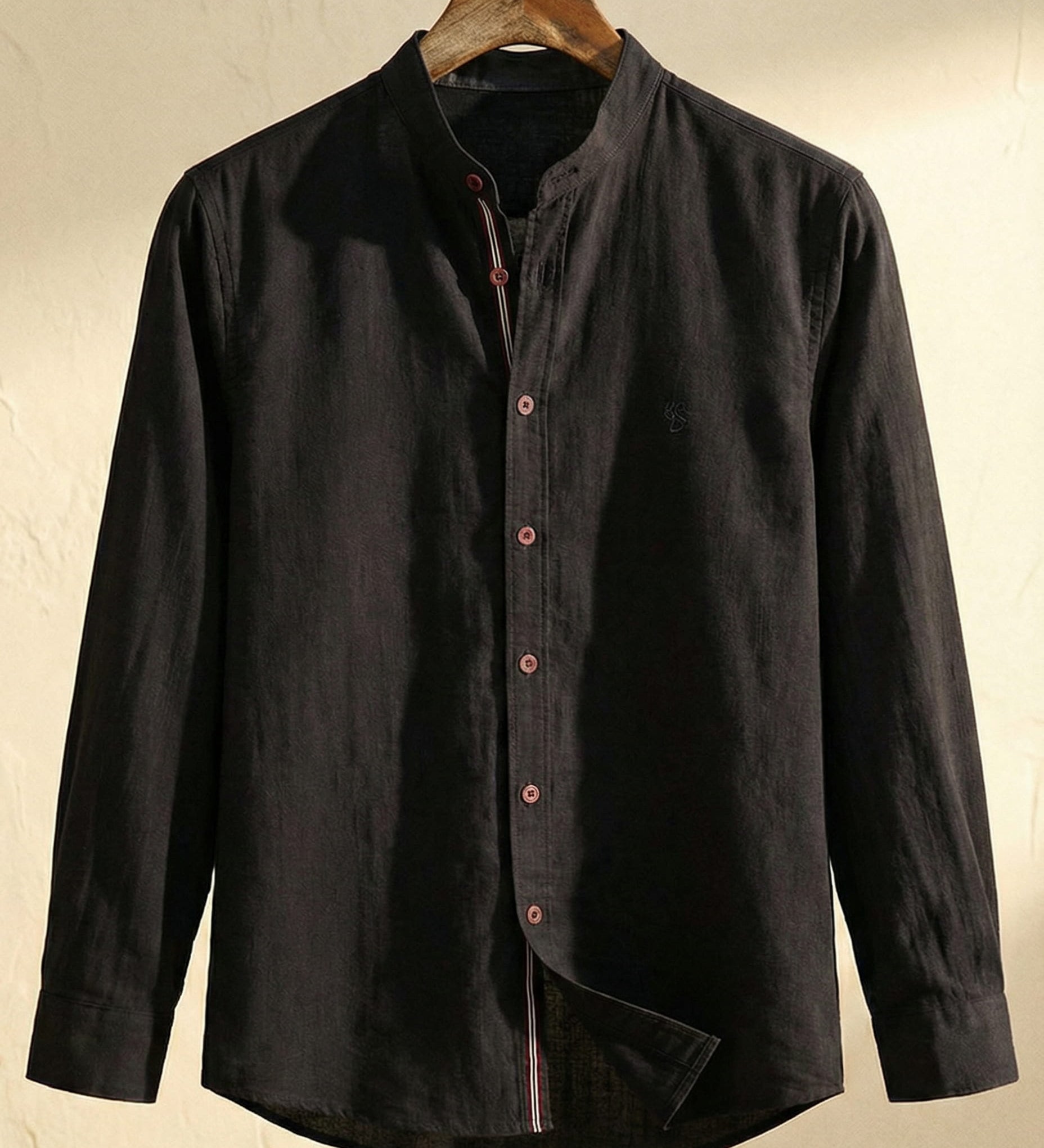 James Oxford Officer Collar Shirt for Men