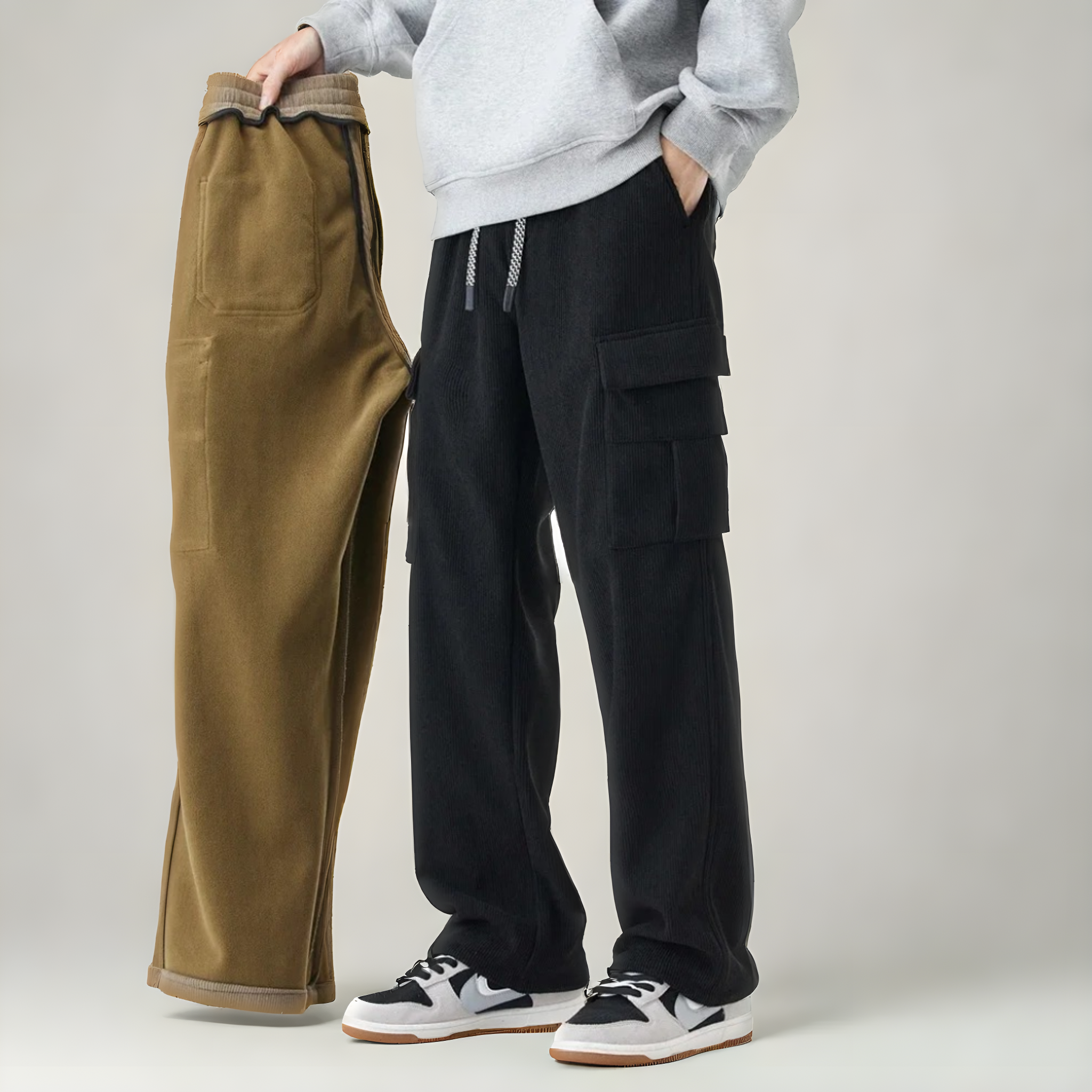 James Oxford High-Comfort Cargo Joggers