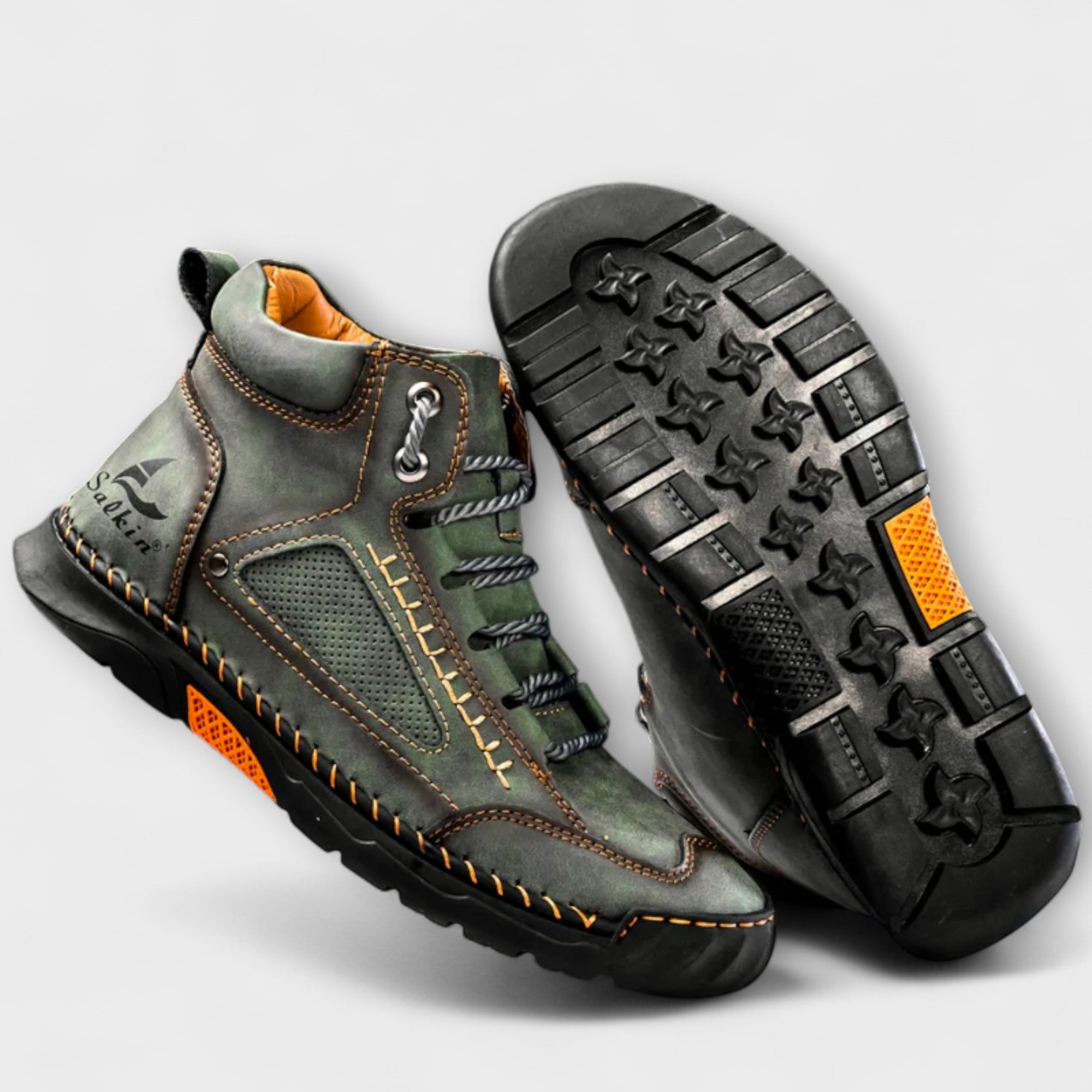 James Oxford Elegant Leather Boots