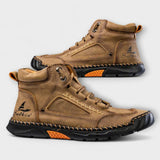 James Oxford Elegant Leather Boots