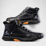 James Oxford Elegant Leather Boots