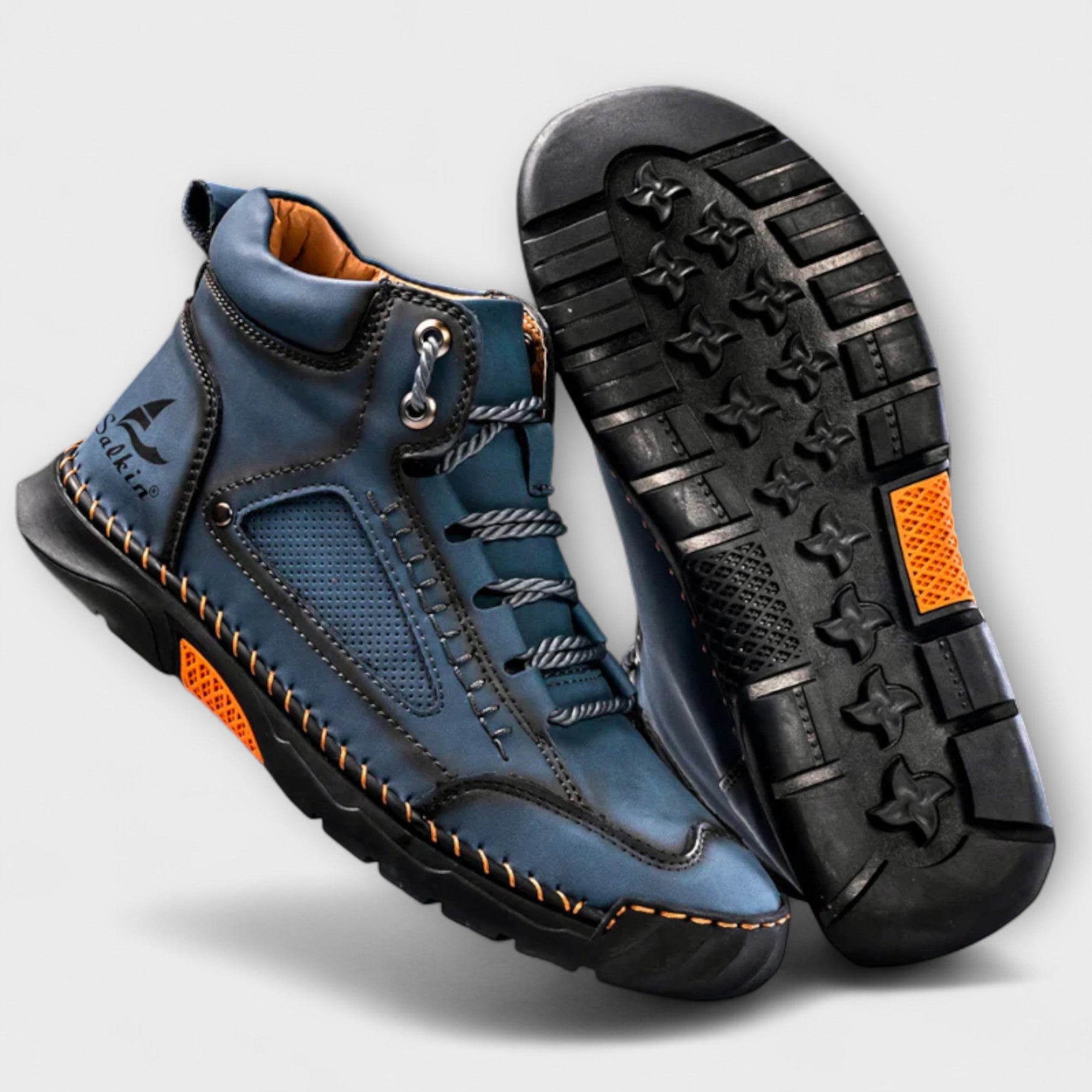 James Oxford Elegant Leather Boots