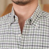Indomito Cotton Shirt - Forest Check