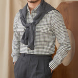 Indomito Cotton Shirt - Forest Check